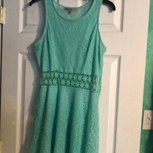 Turquoise dress